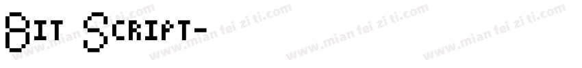Bit Script字体转换
